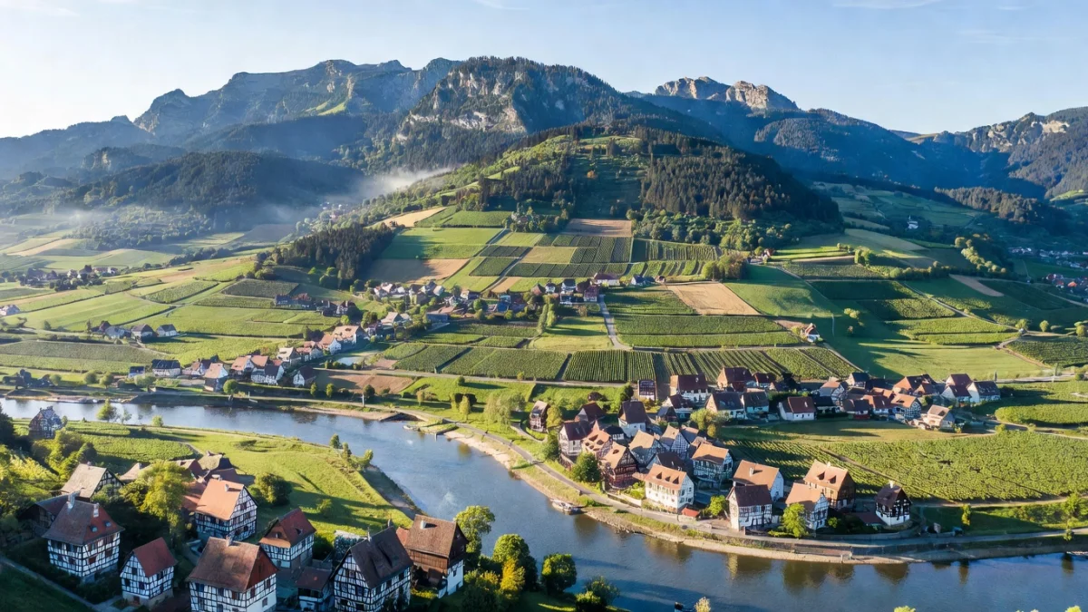 Carte de la région Grand Est avec ses 10 départements et leurs codes postaux