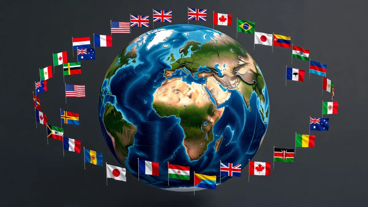 Combien y a-t-il de pays dans le monde en 2025 ?