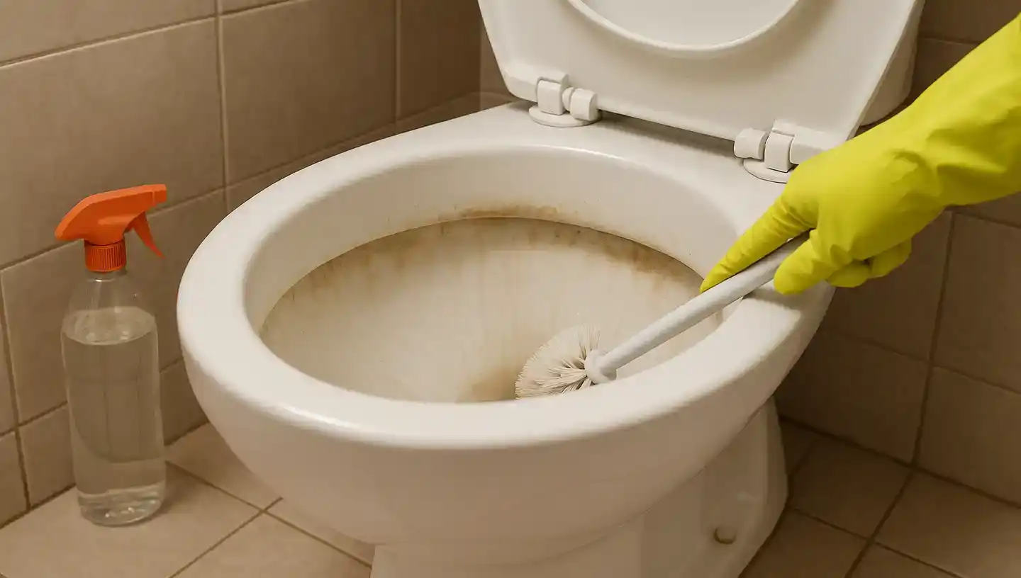Comment enlever du tartre dans les toilettes