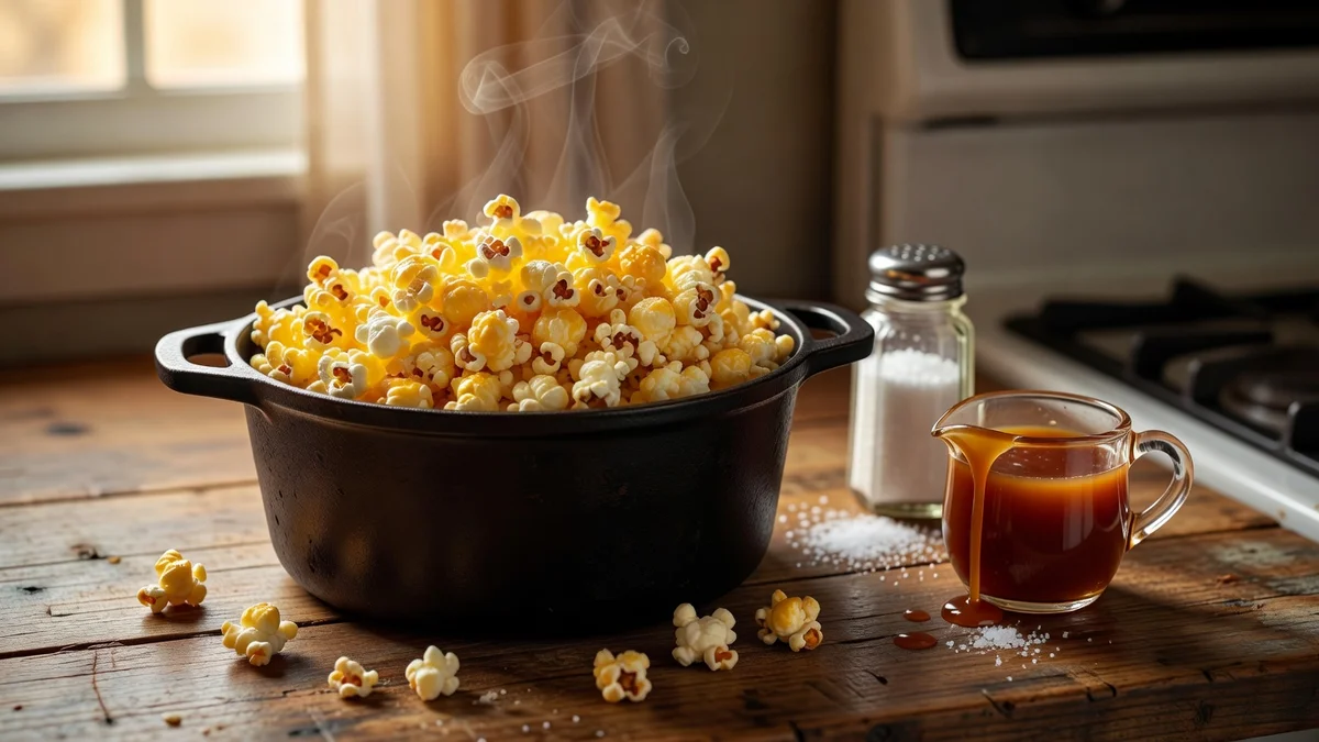 Comment faire du popcorn maison