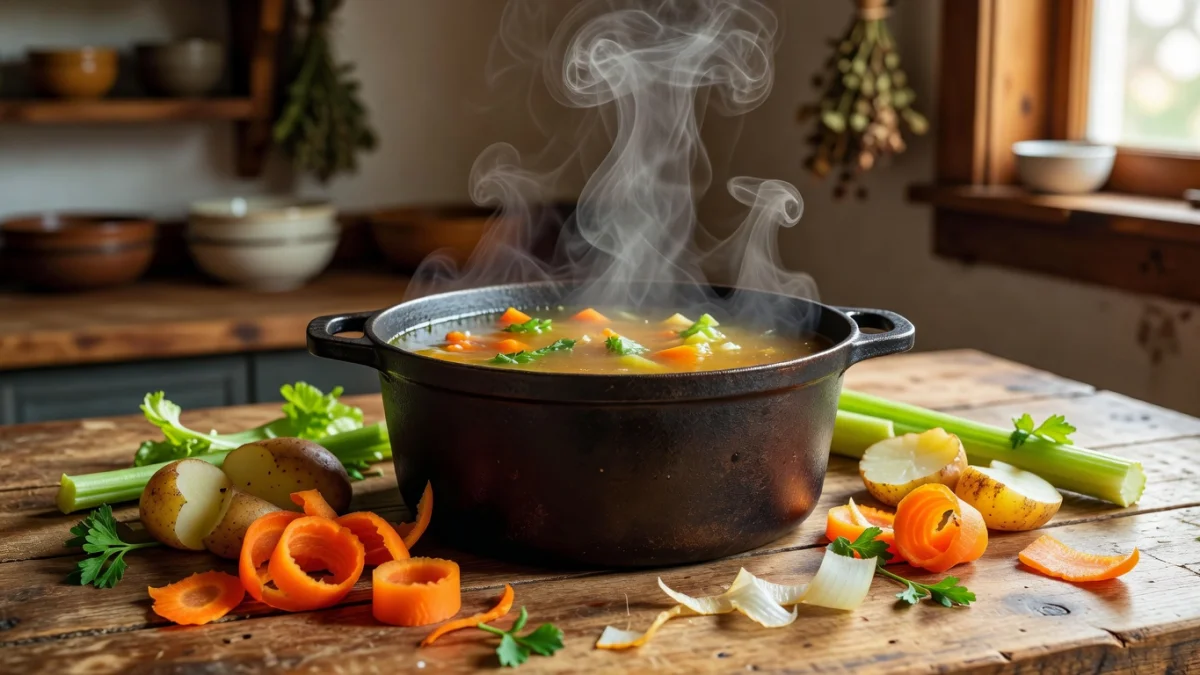 Comment faire un bouillon maison avec des restes ? Le guide complet zéro déchet