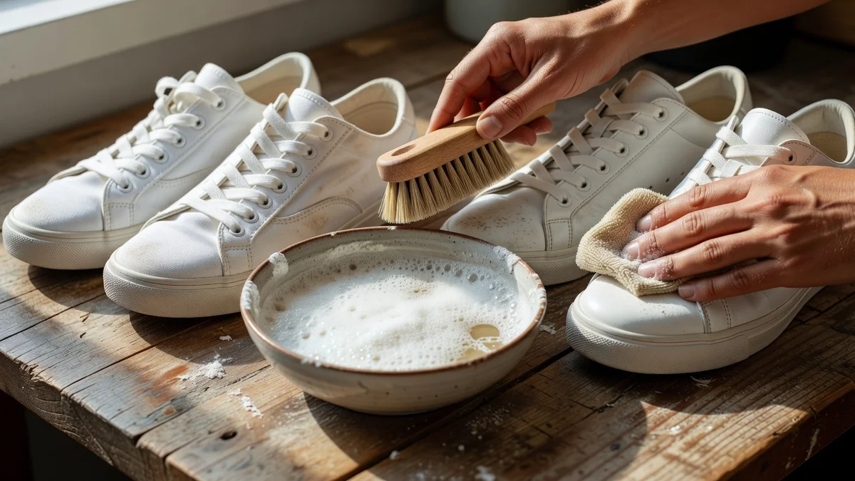 Comment nettoyer des baskets blanches