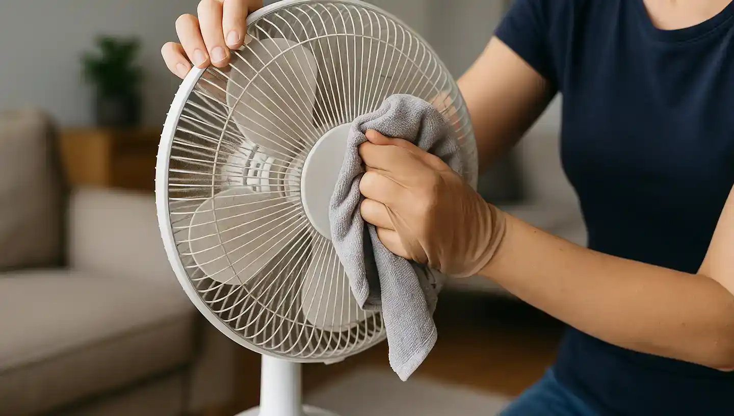 Comment nettoyer un ventilateur sans le démonter