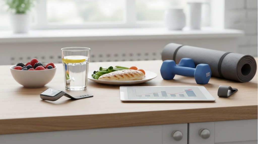 Personne faisant des exercices abdominaux en plein air
