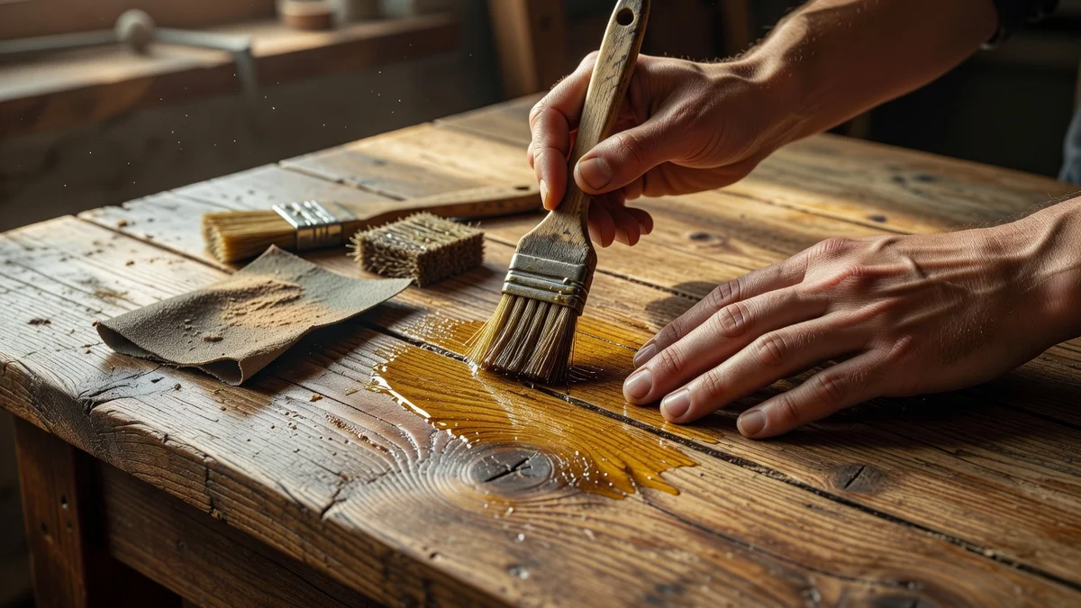 Comment protéger une table en bois