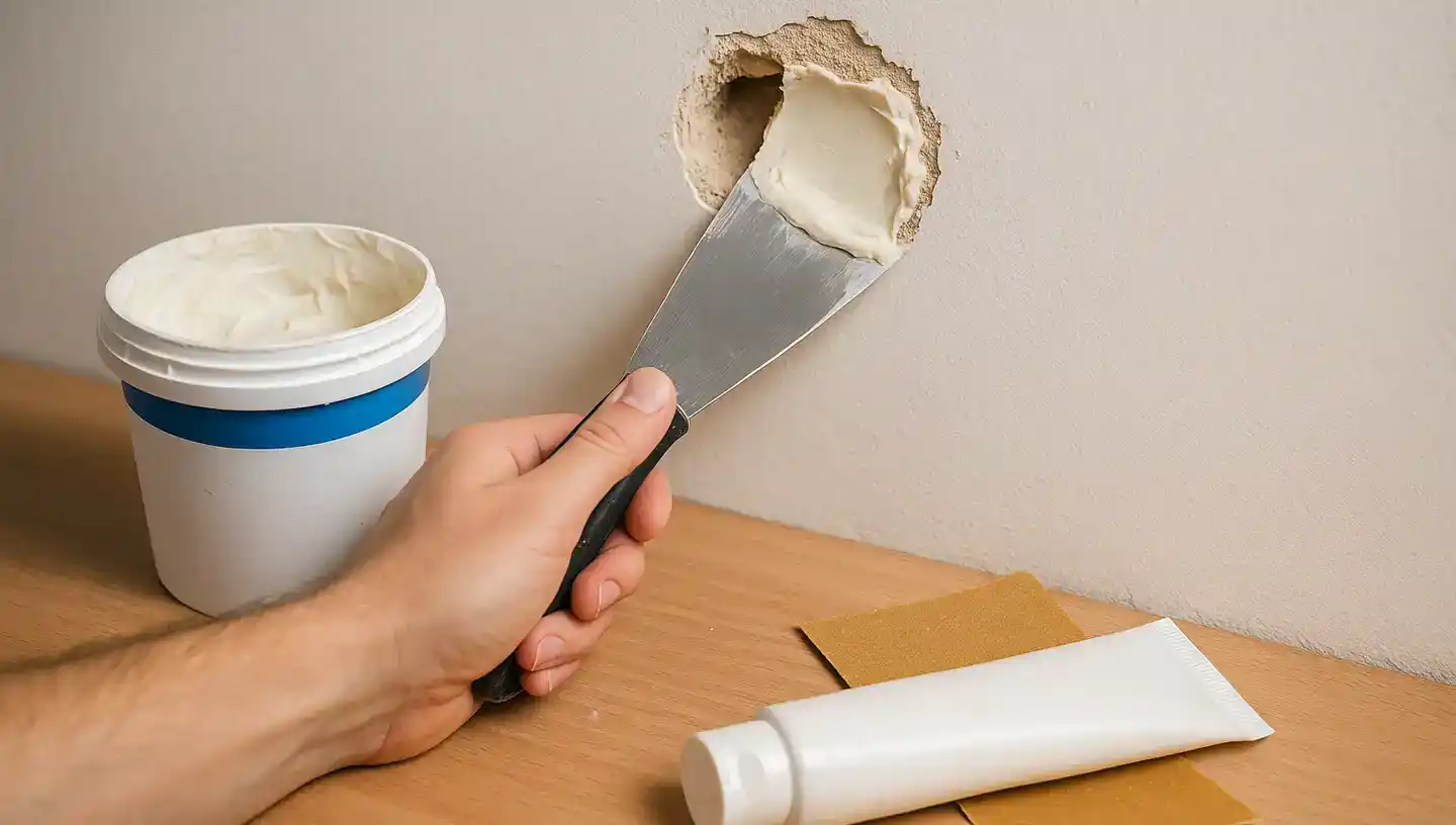 Réparer un trou dans le mur