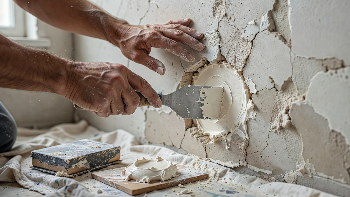 Comment réparer un trou dans un mur