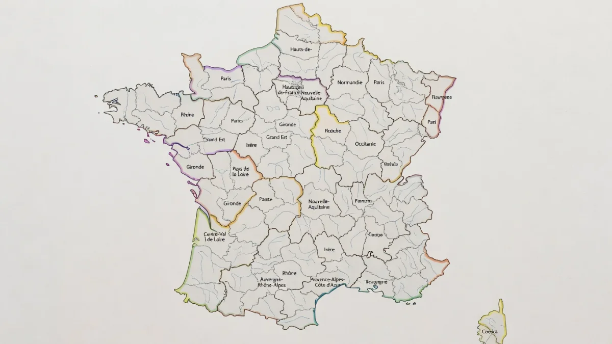 Comment retrouver une région avec un département ?