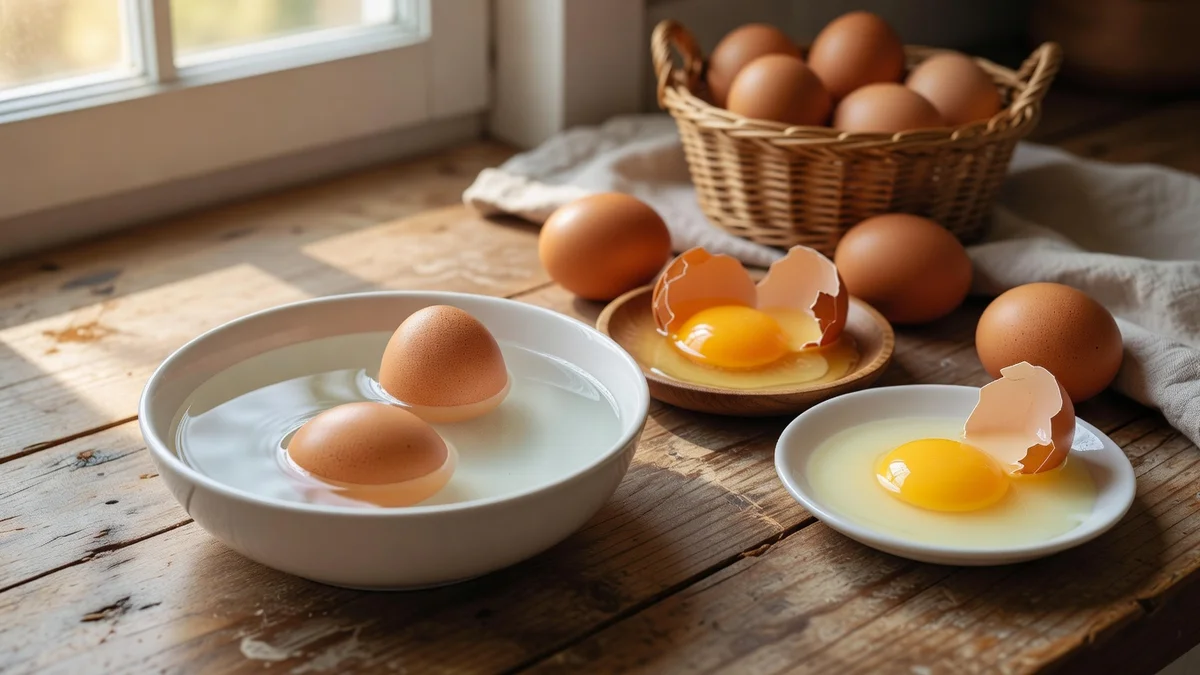 Comment savoir si un oeuf est encore bon