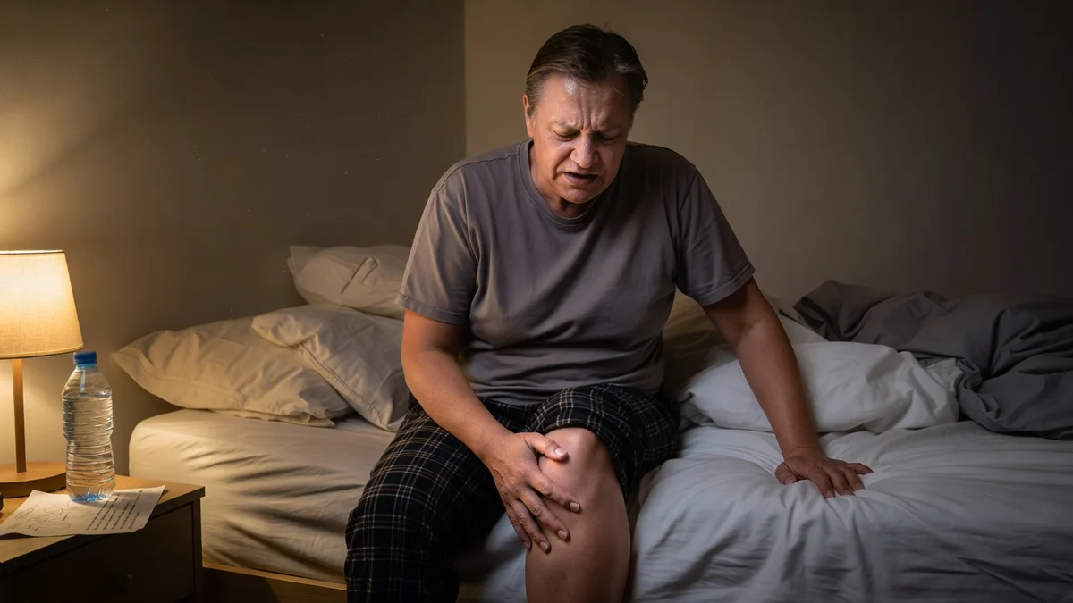 Crampes nocturnes : que faire ?