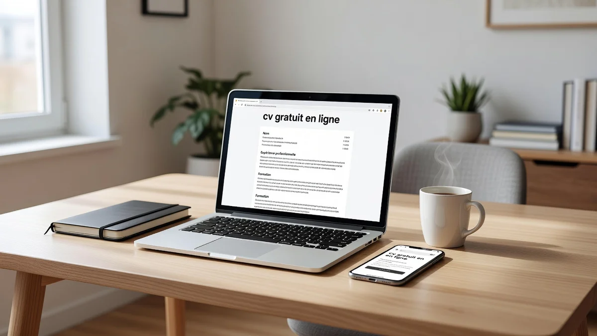 CV gratuit en ligne : guide pratique