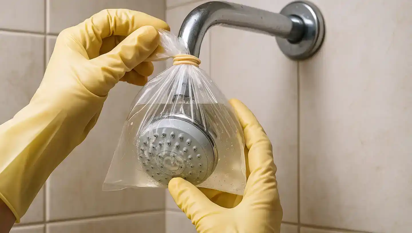 Comment détartrer un pommeau de douche efficacement