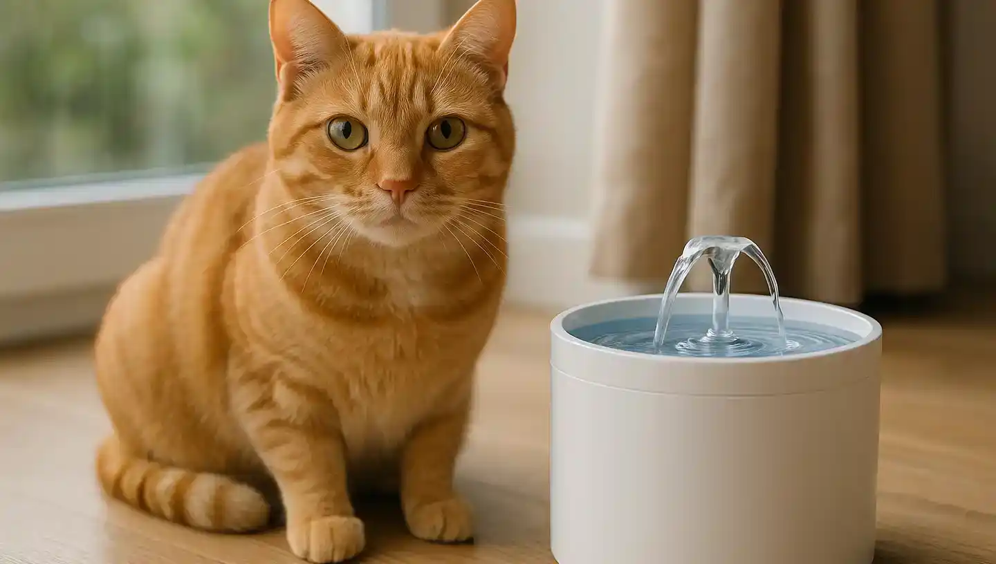 Fontaine à eau pour chat : guide complet et choix