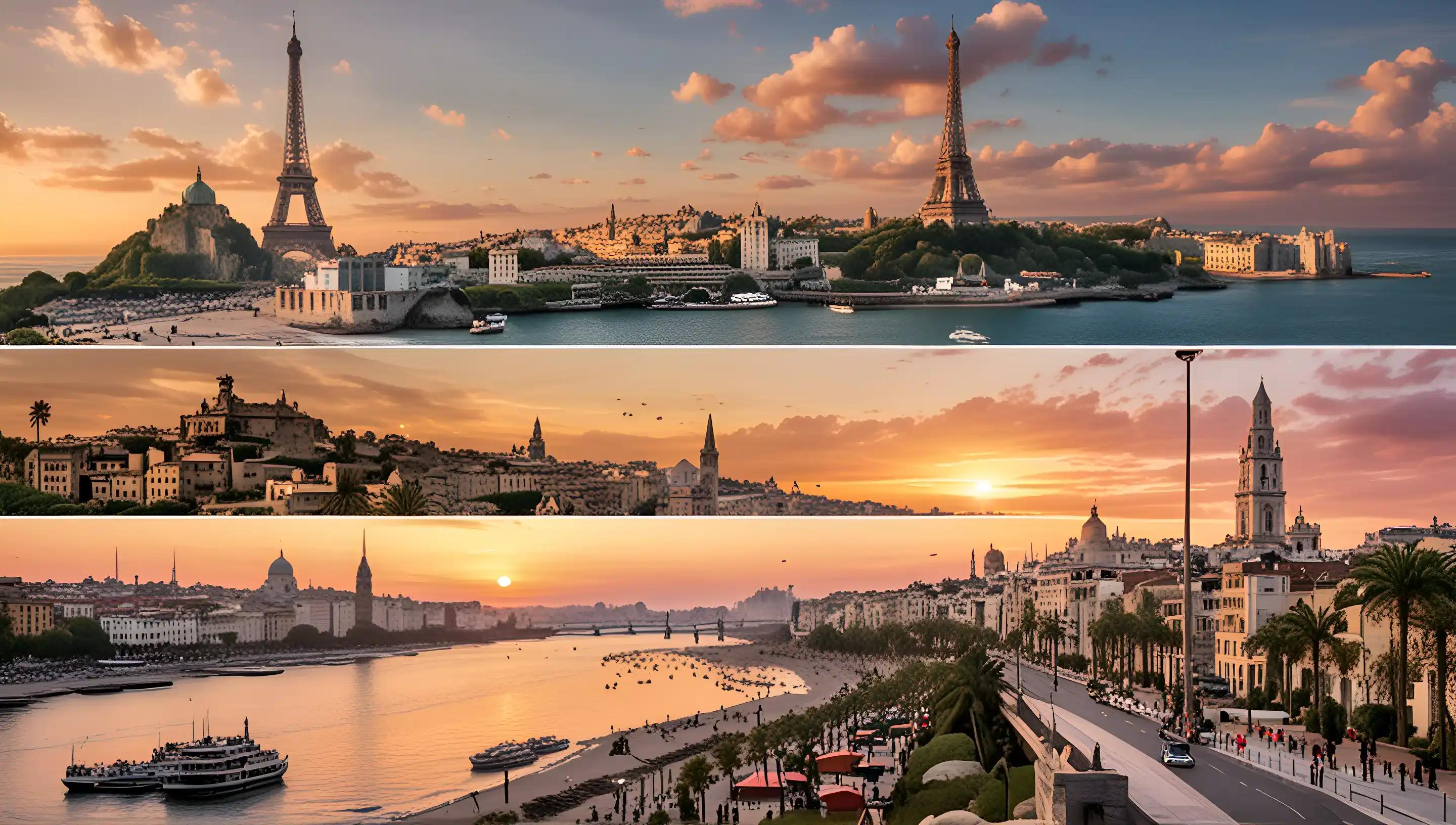 Plage et ville - meilleures destinations été 2025