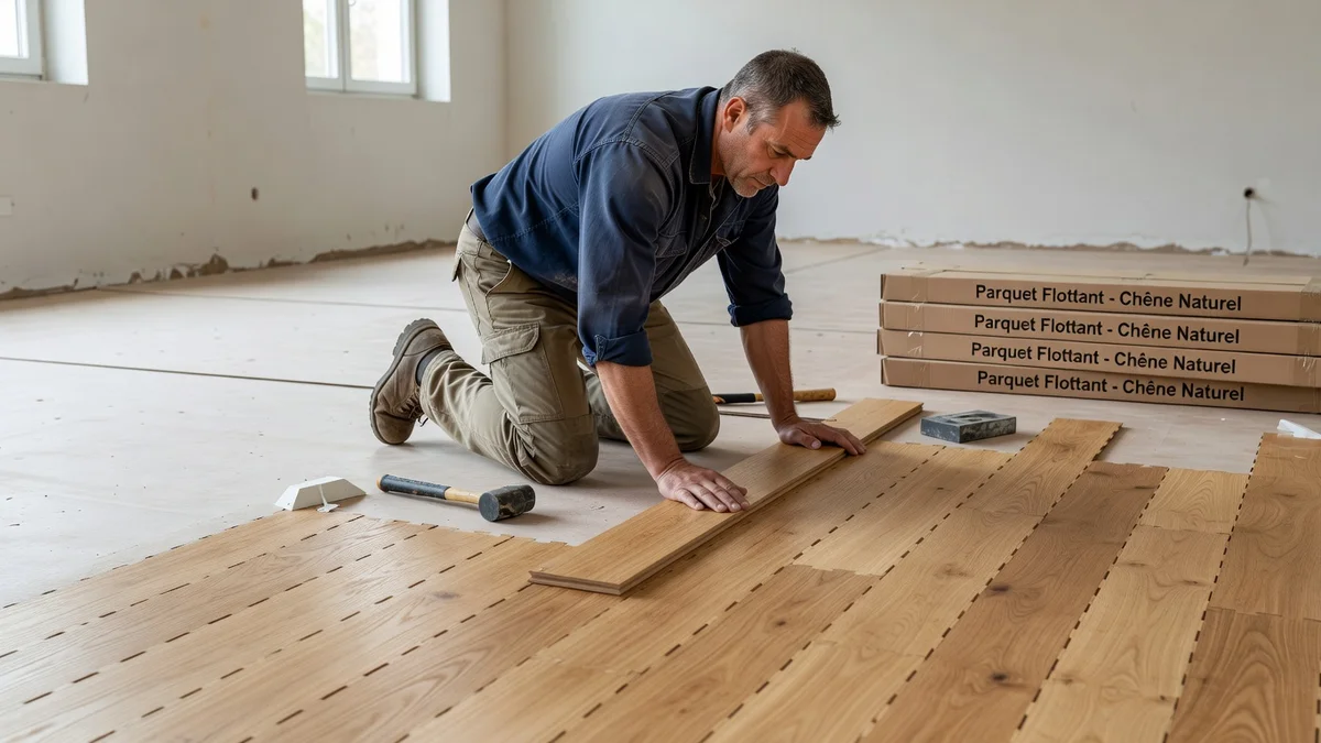 Pose de parquet flottant : guide complet