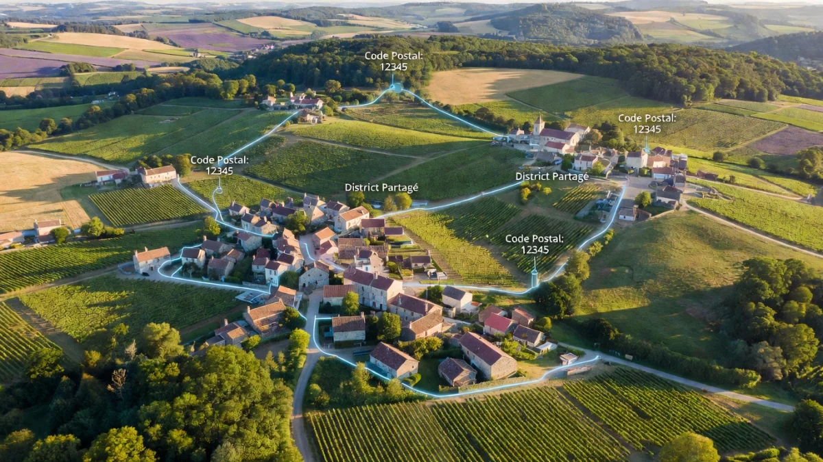 Pourquoi certains codes postaux couvrent plusieurs communes