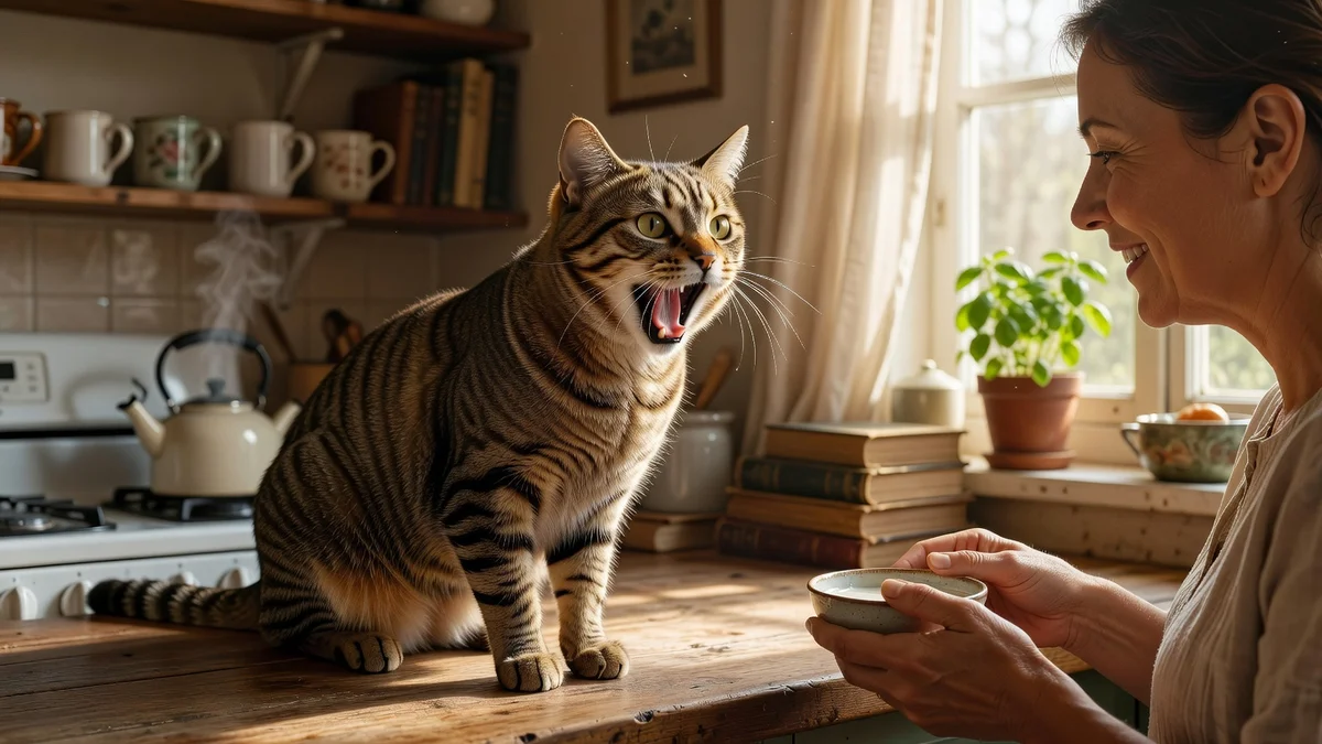 Pourquoi les chats miaulent-ils ?