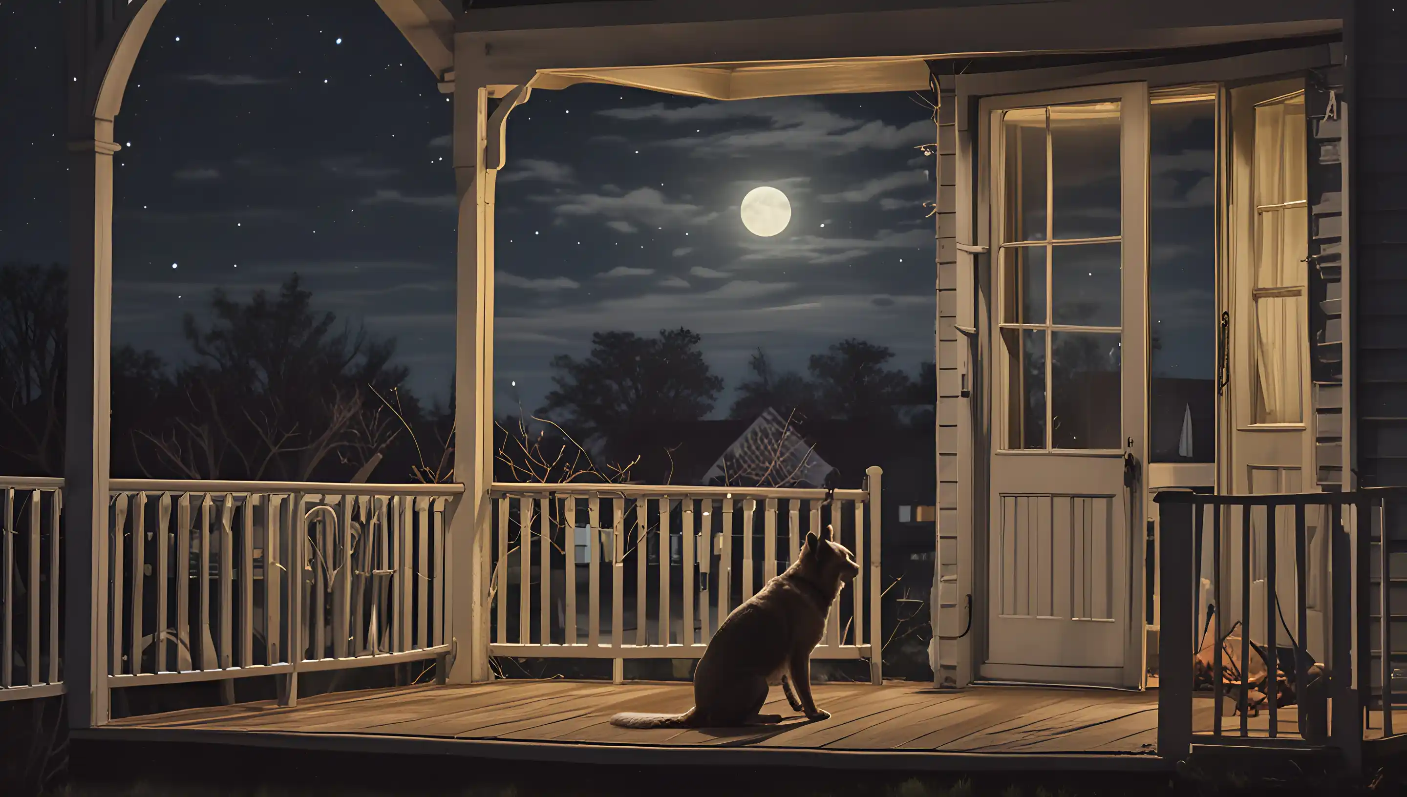 Pourquoi les chiens aboient la nuit
