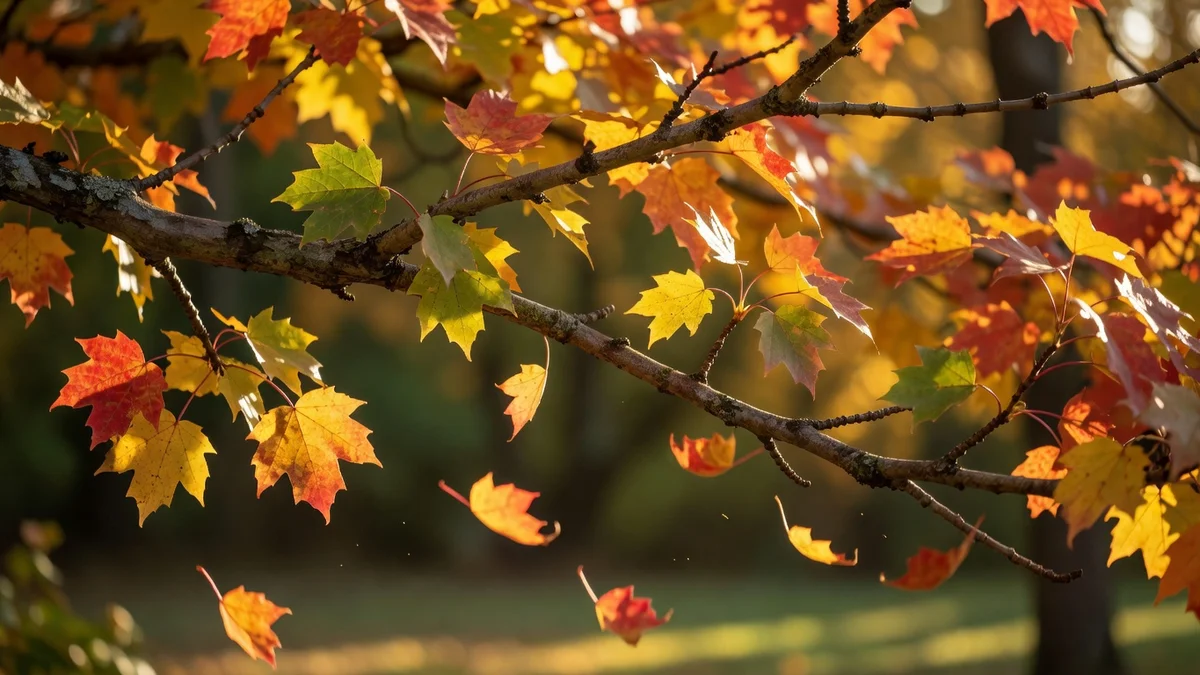 Pourquoi les feuilles tombent en automne