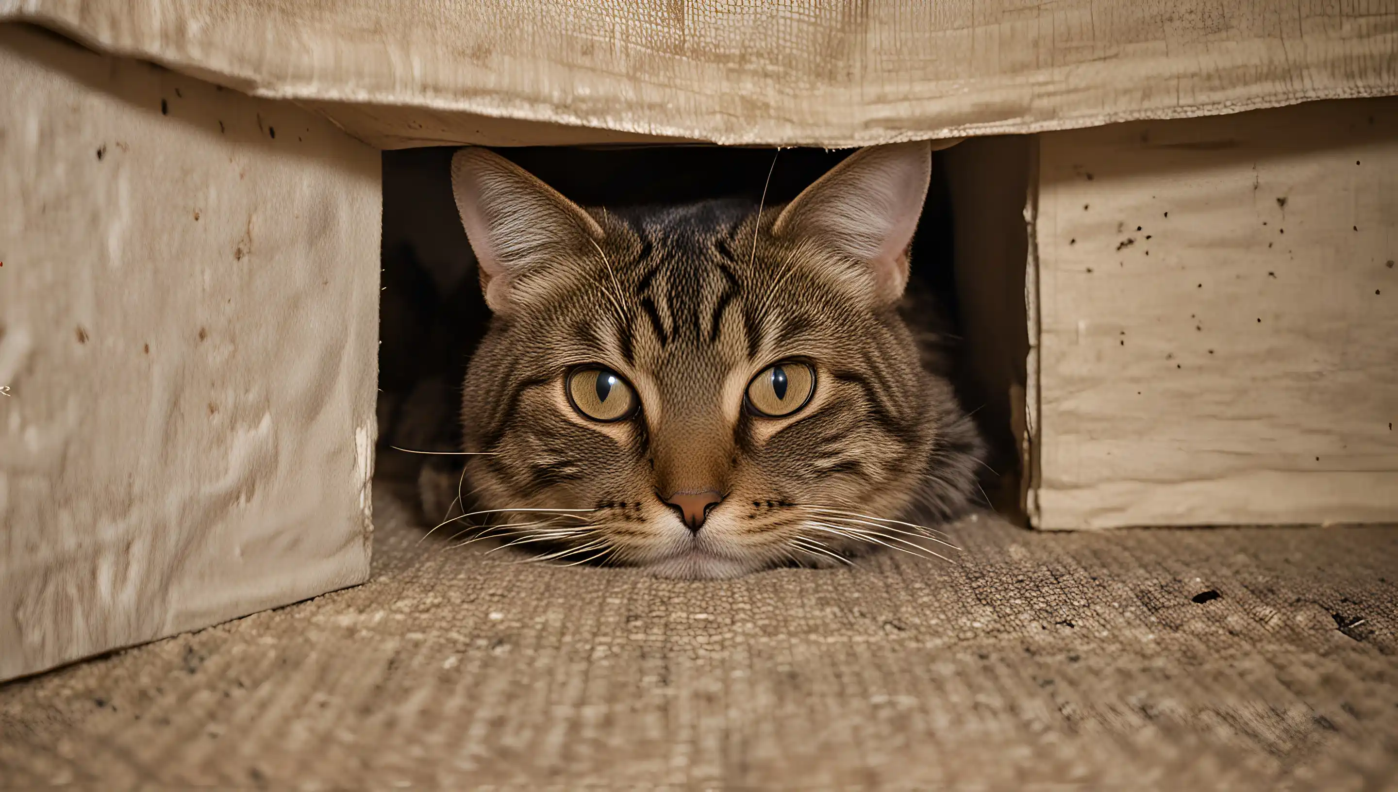 Pourquoi mon chat se cache ?