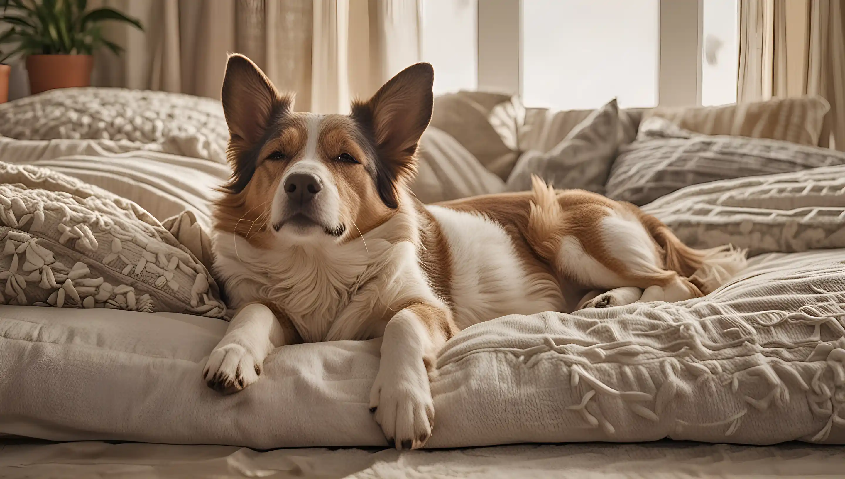 Pourquoi mon chien dort sur le dos