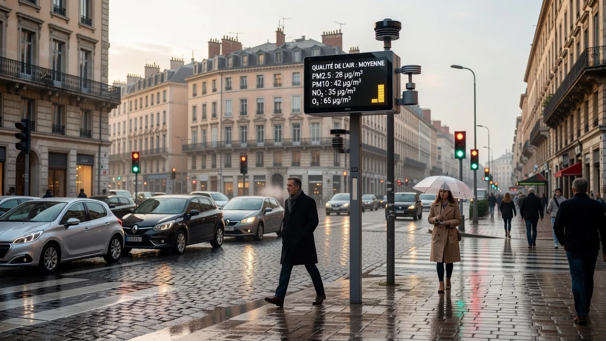 Qualité de l'air à Lyon : état, tendances et recommandations