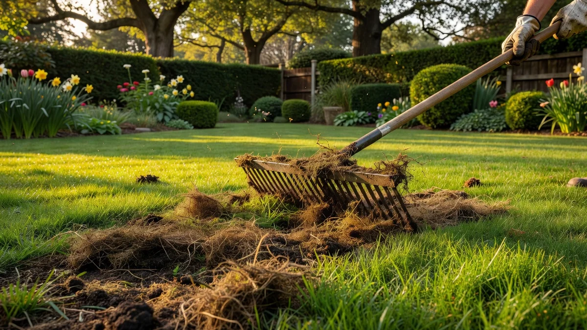Quand scarifier une pelouse ?