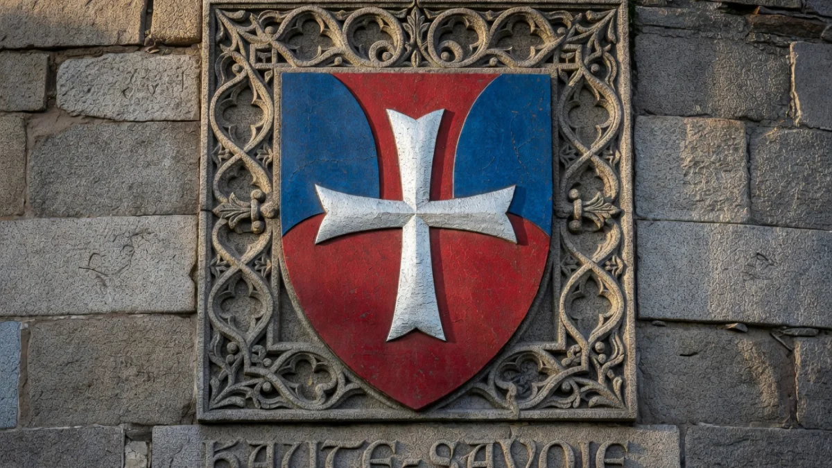 Quel est le blason du département de la Haute-Savoie ?