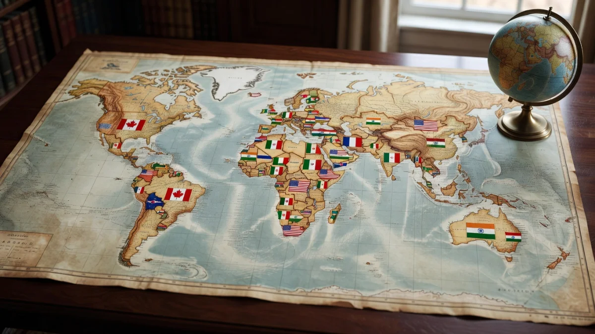 Quelle est la liste des pays du monde par ordre alphabétique ?