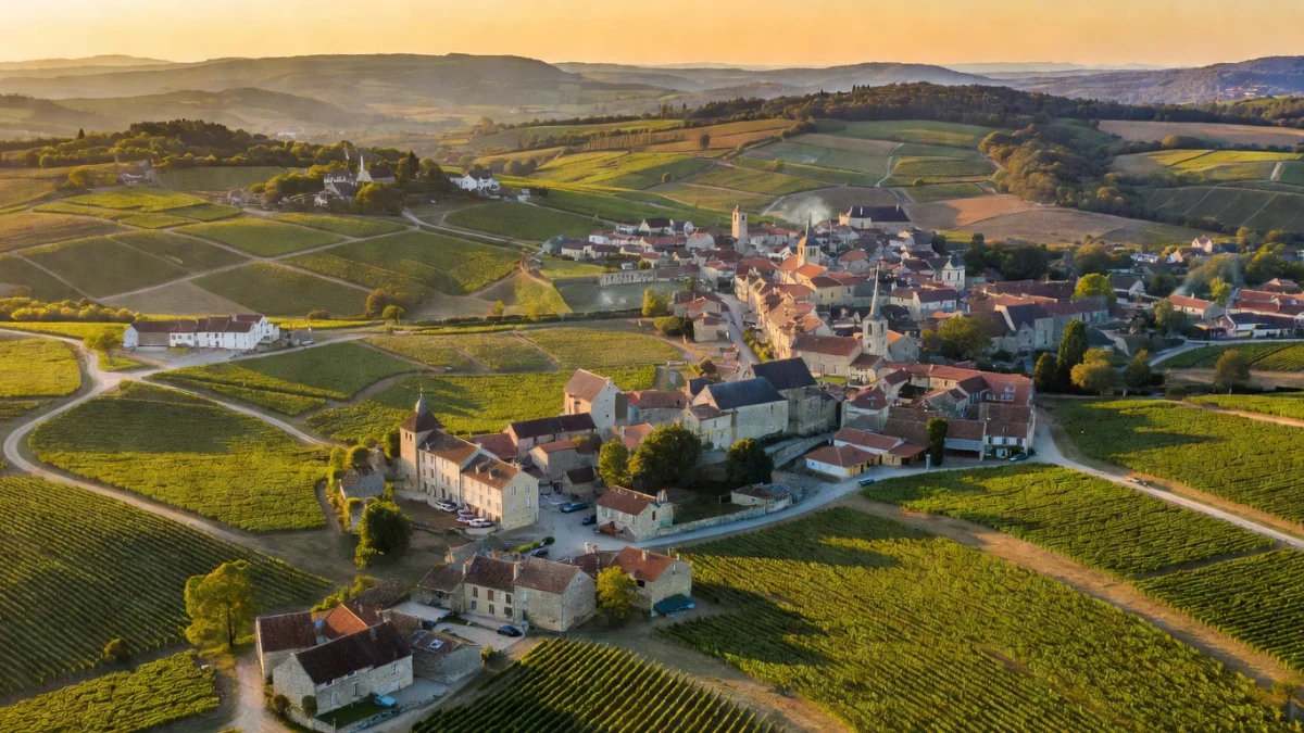Carte de la région Bourgogne-Franche-Comté avec ses 8 départements et leurs codes postaux