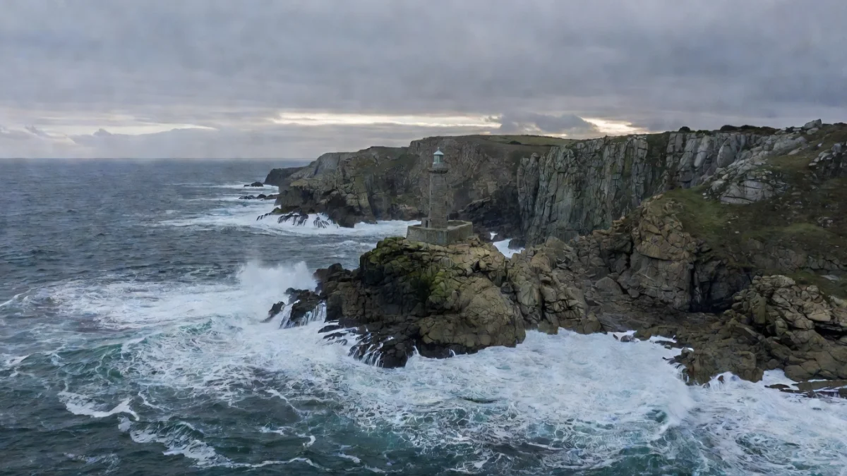 Carte des codes postaux du département du Finistère (29) avec ses principales villes