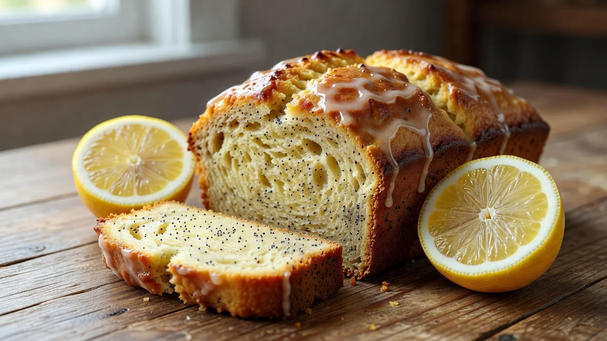 Recette Cake Citron Pavot Moelleux