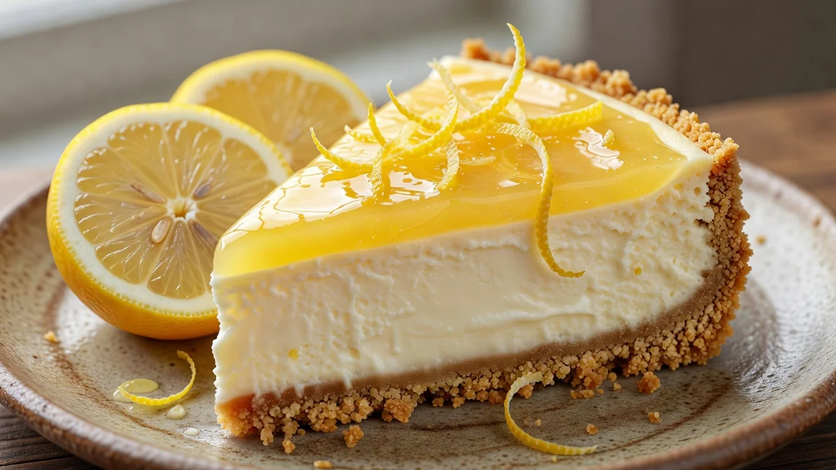 Recette Cheesecake Citron : Cuit & Sans-Cuisson