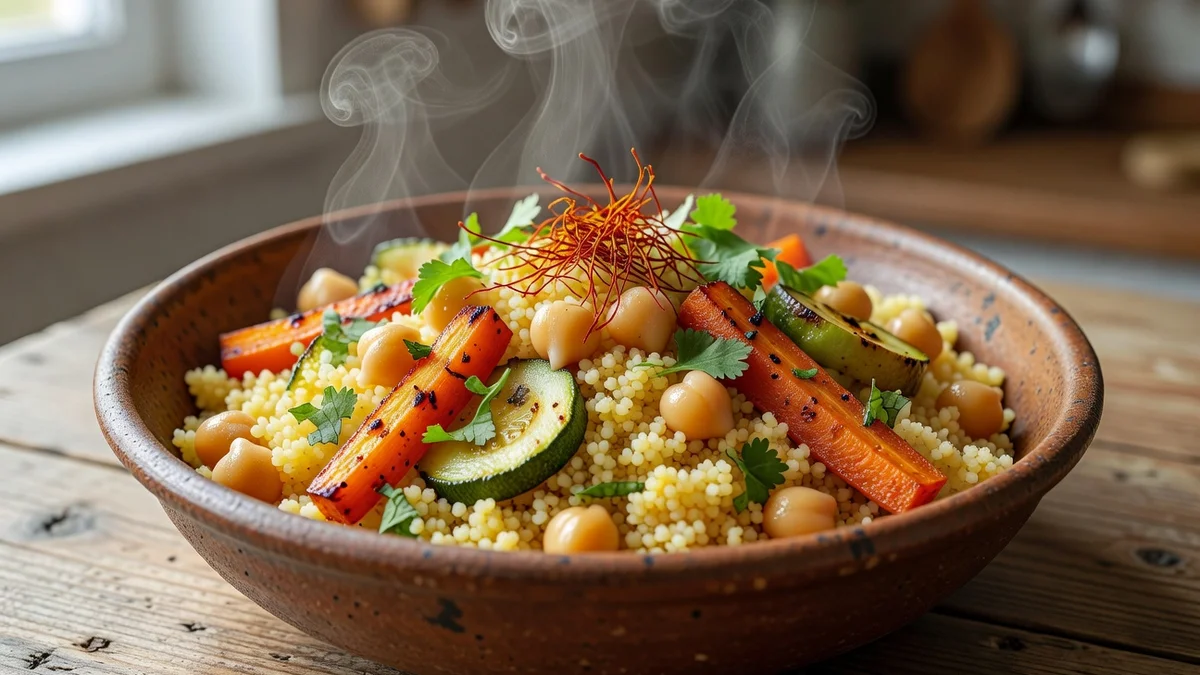 Recette couscous végétarien