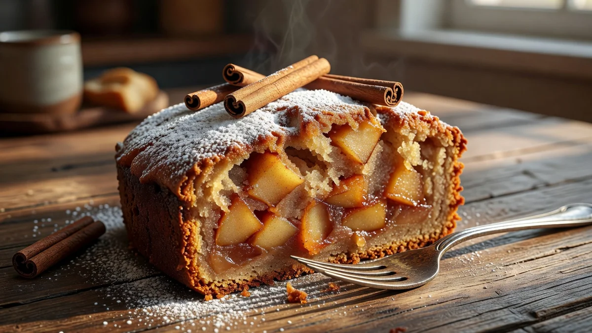 Recette gâteau aux pommes moelleux