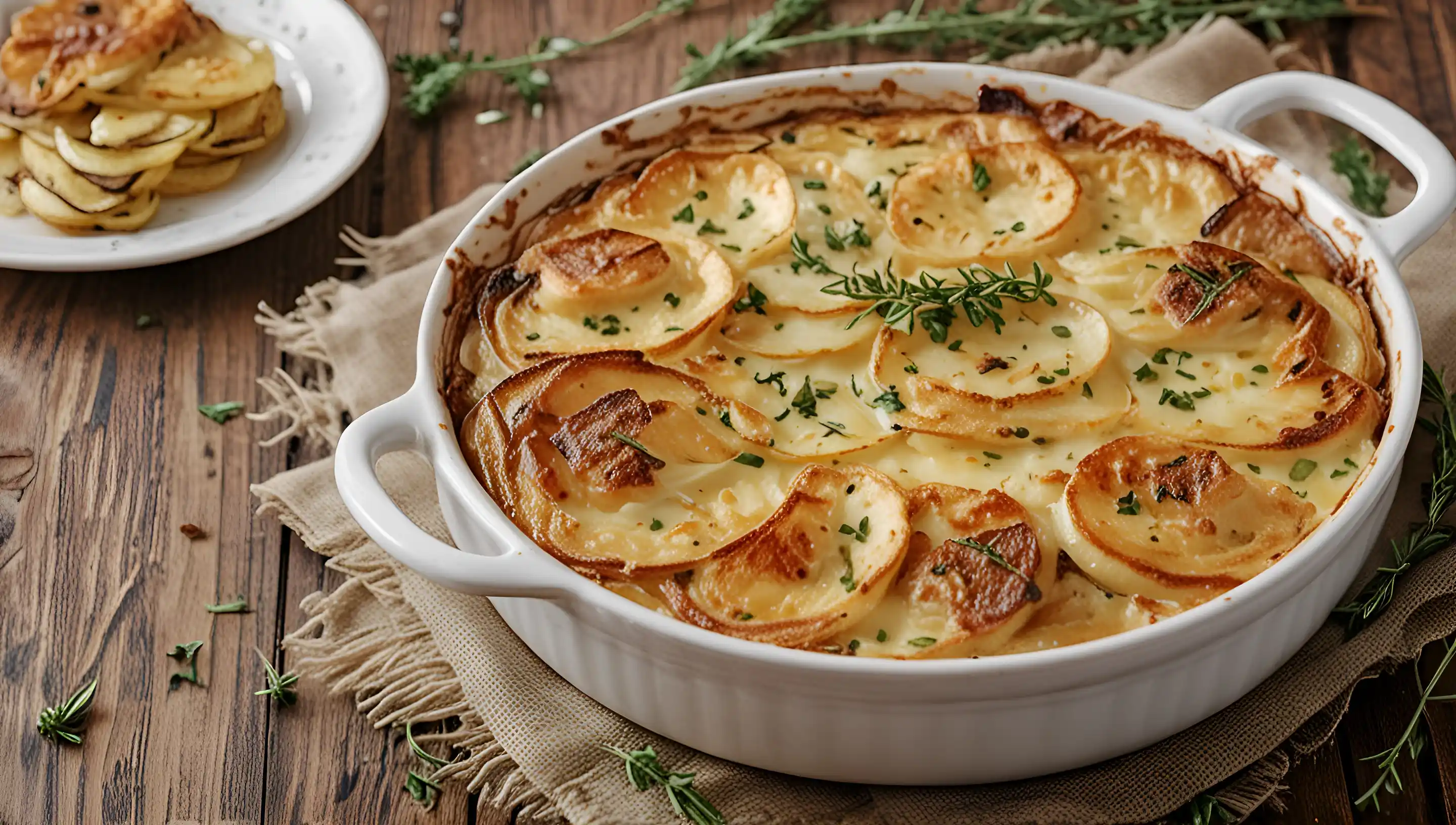 Recette : Gratin dauphinois sans crème