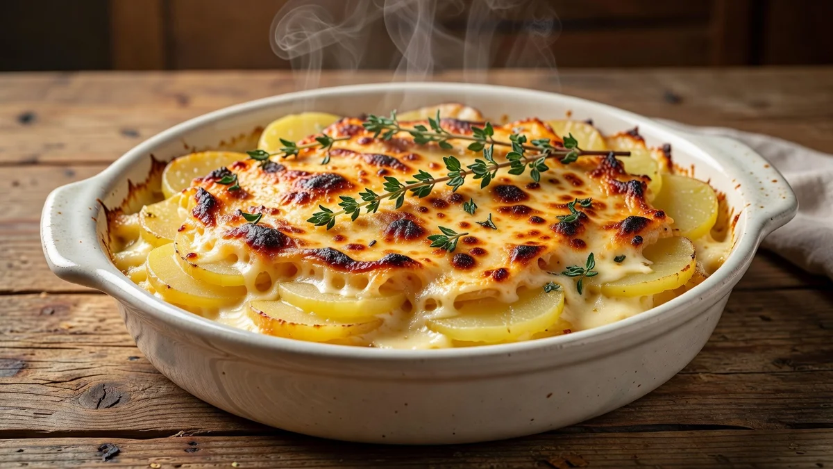 Recette gratin de pommes de terre - Fondant et facile