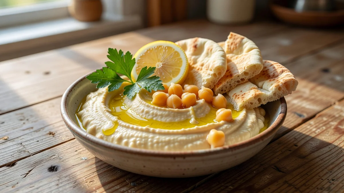 Recette houmous sans tahini