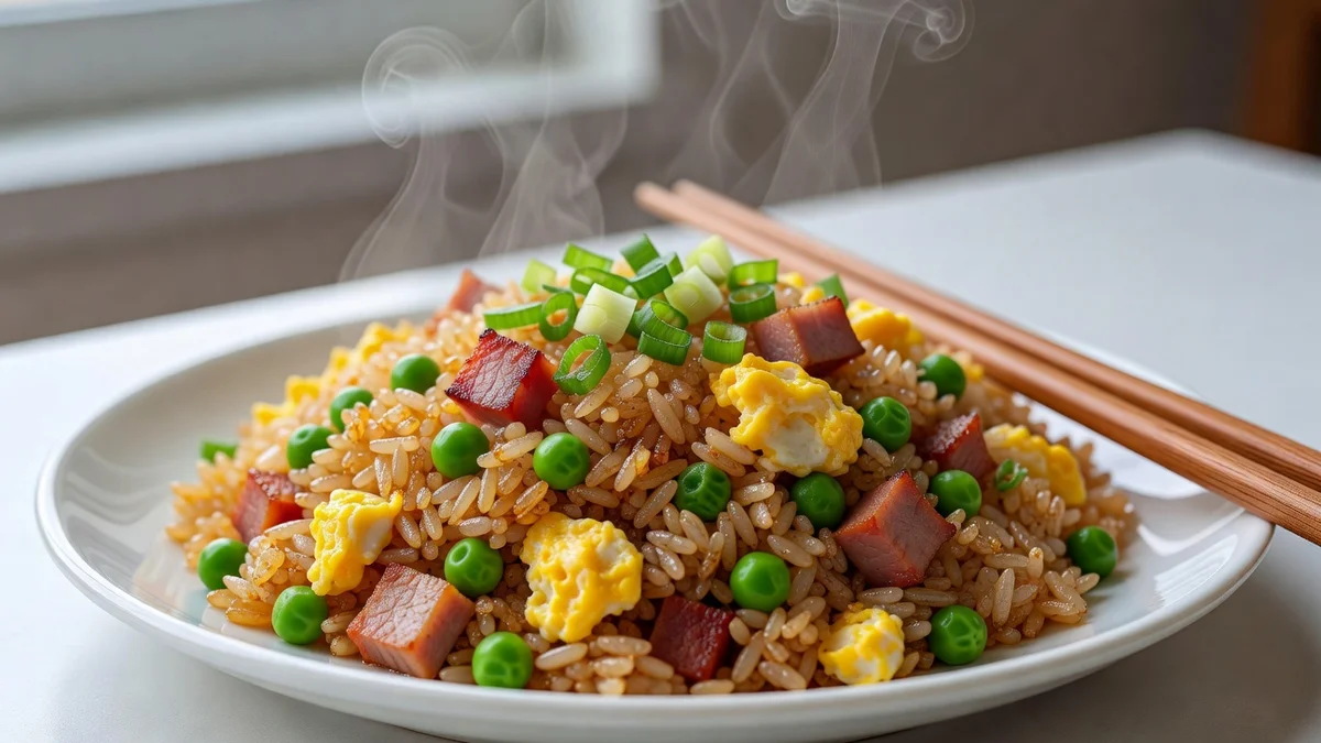 Recette riz cantonais facile