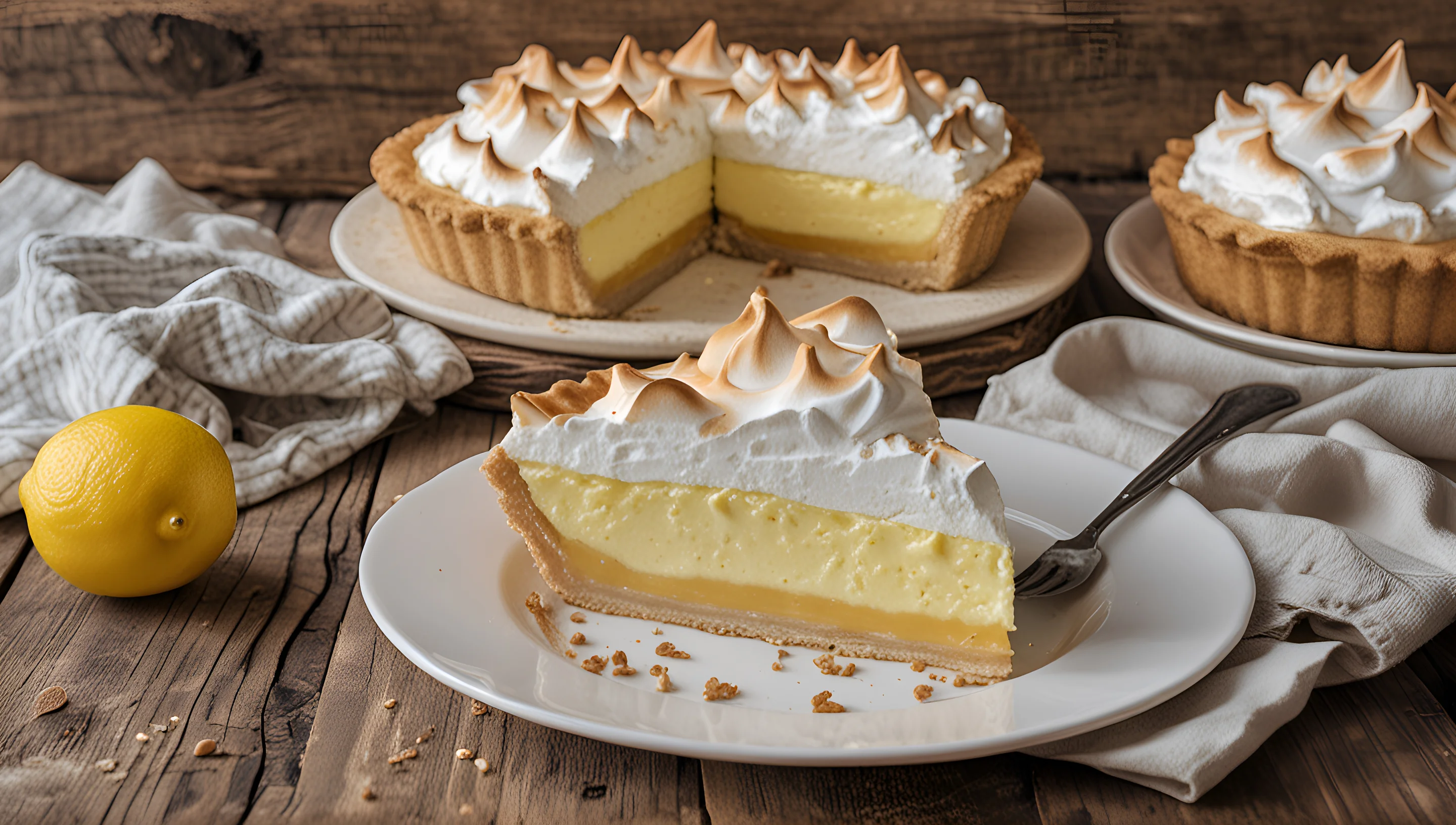 Recette : tarte au citron meringuée