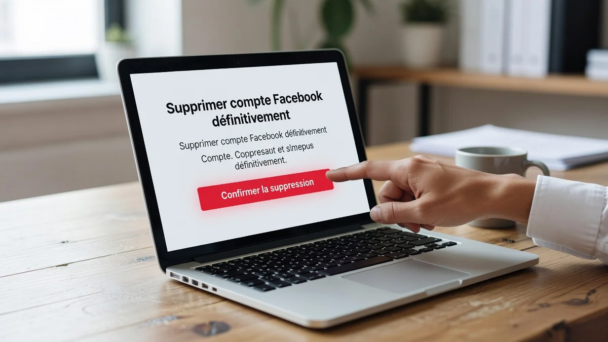 Supprimer compte Facebook définitivement