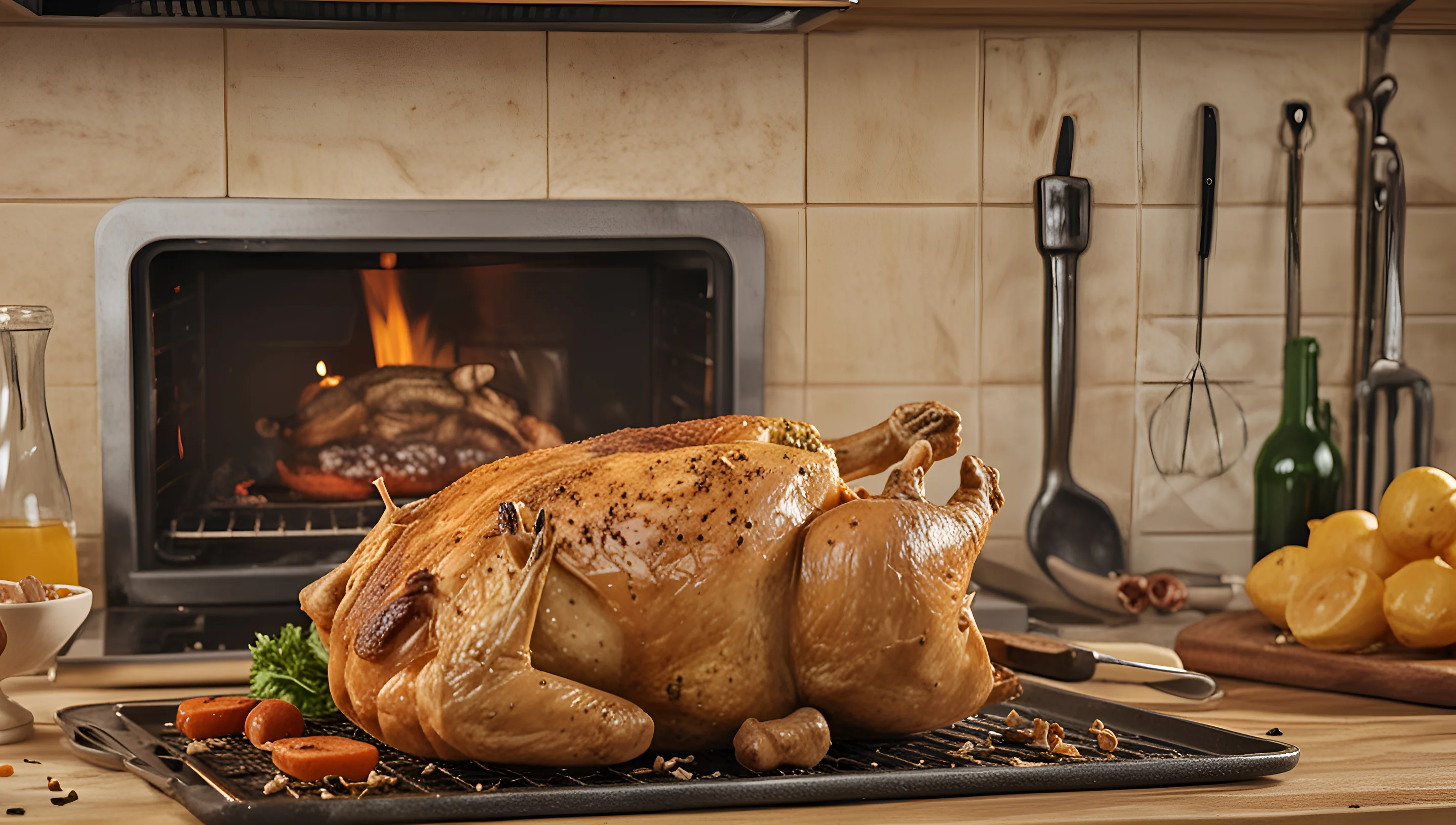 Température cuisson poulet au four